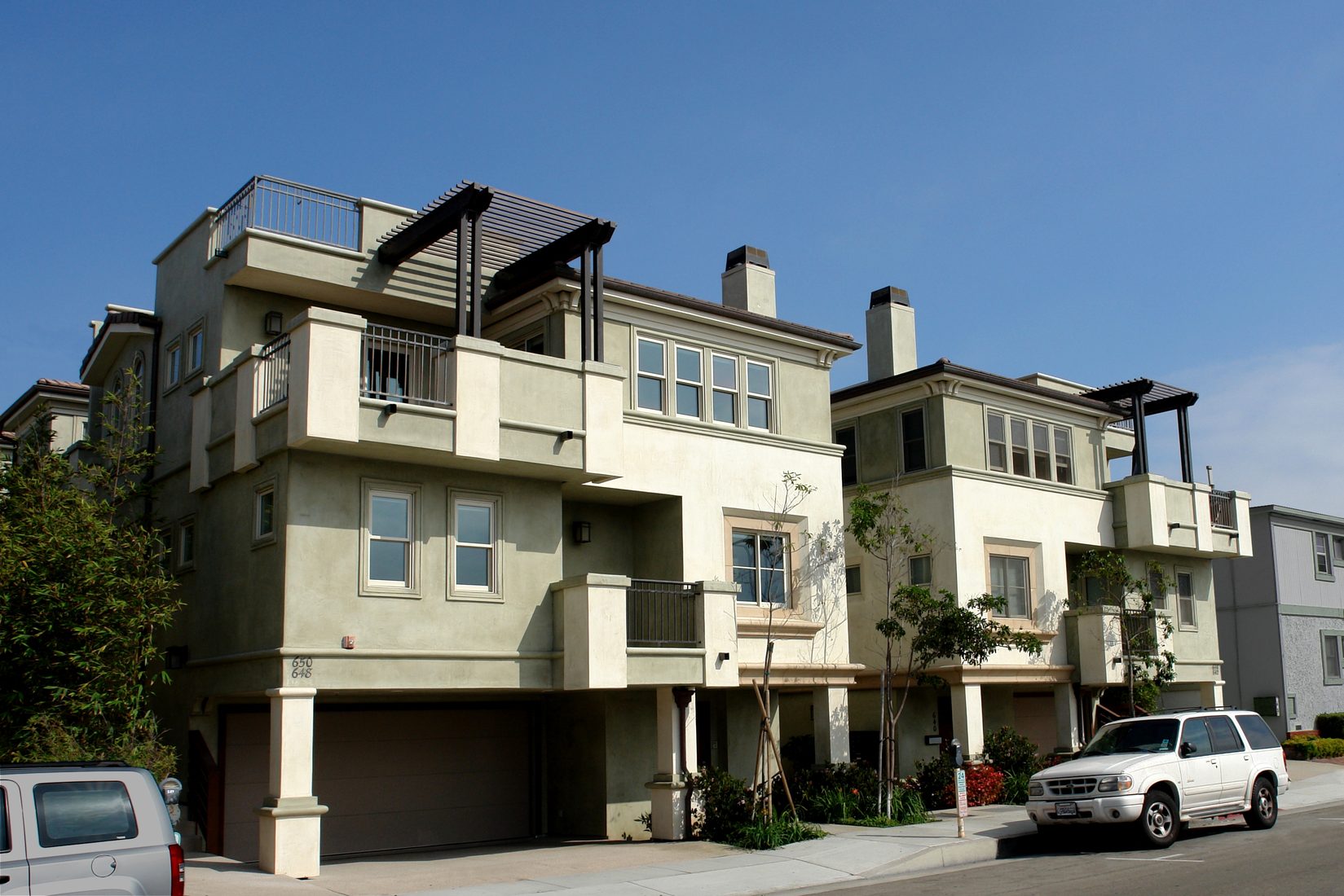 Stucco exterior